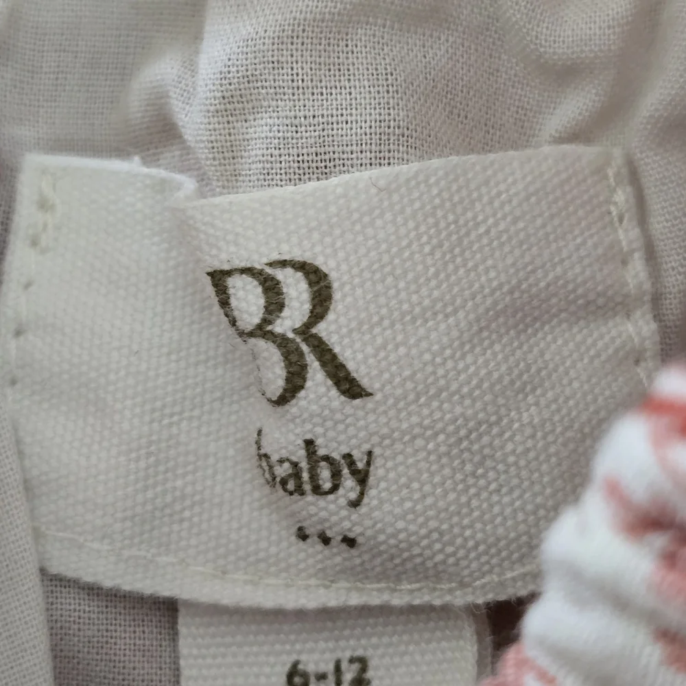 Banana Republic Orange and White Diaper Cover Set